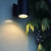 Væglampe med solceller