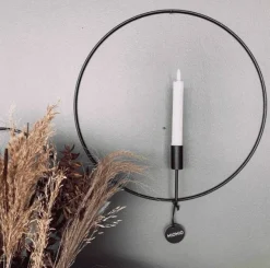VIAMAJA Cirkel stage – Sort – Ø 44 cm
