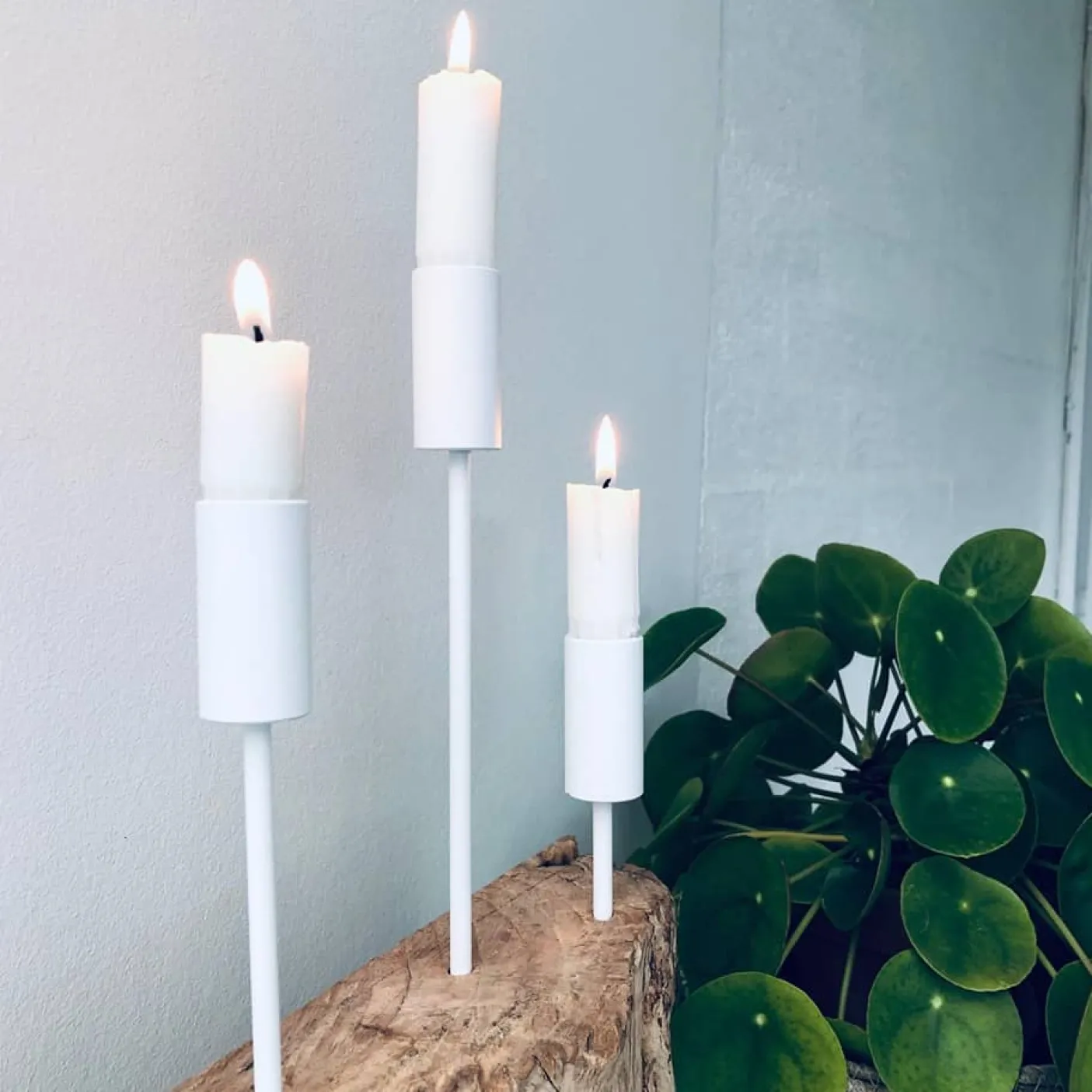 VIAMAJA // Spyd sæt af 3 str - Hvid