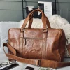 Weekendtaske Brooklyn - Cognac