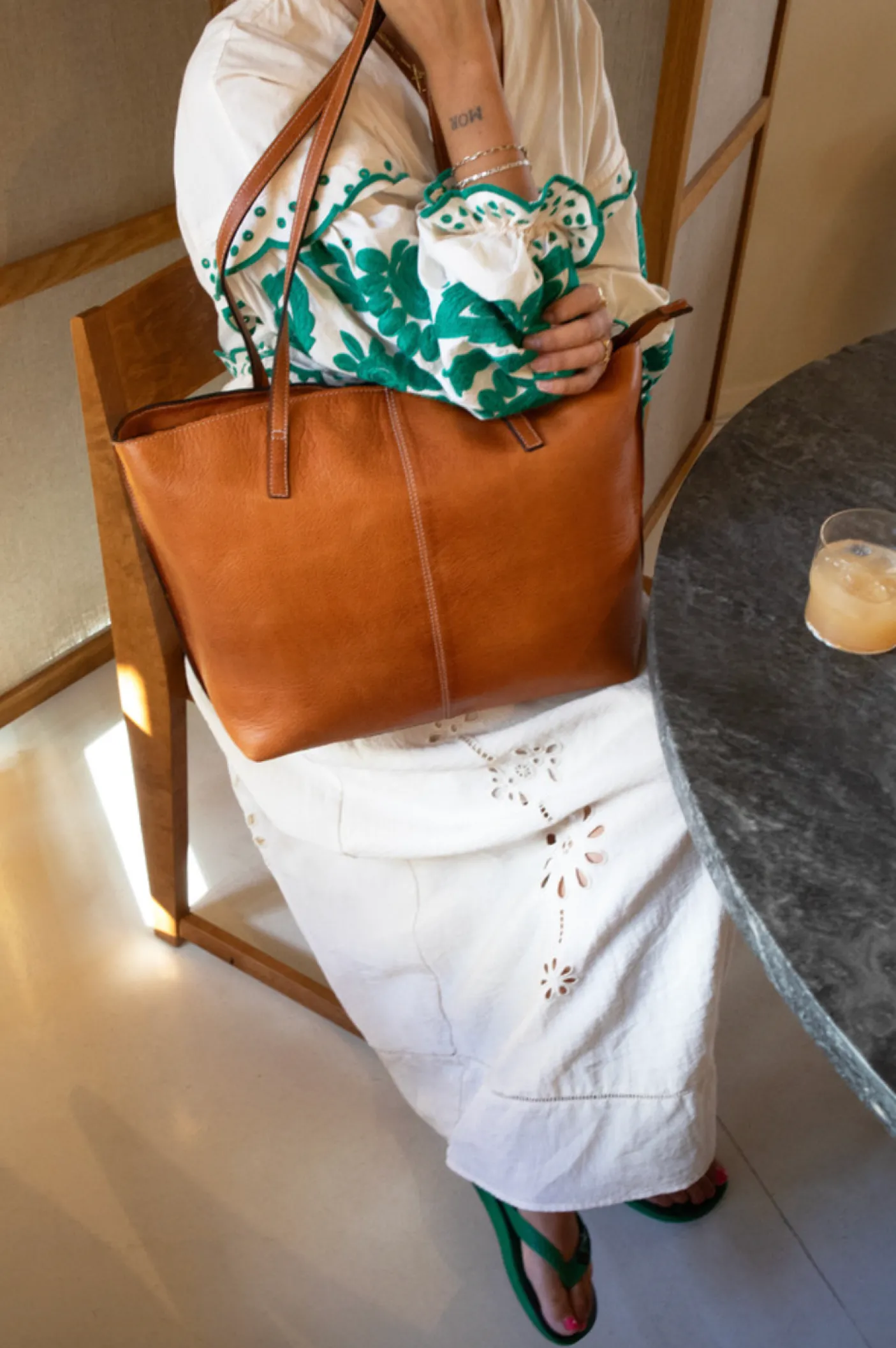 Work Bag - Malou Cognac