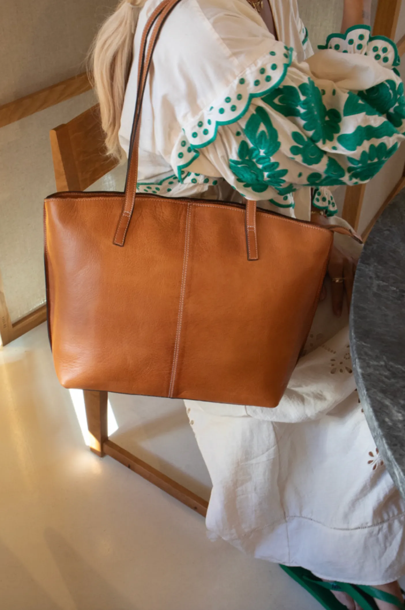 Work Bag - Malou Cognac