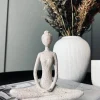 YOGA - Small white Lady